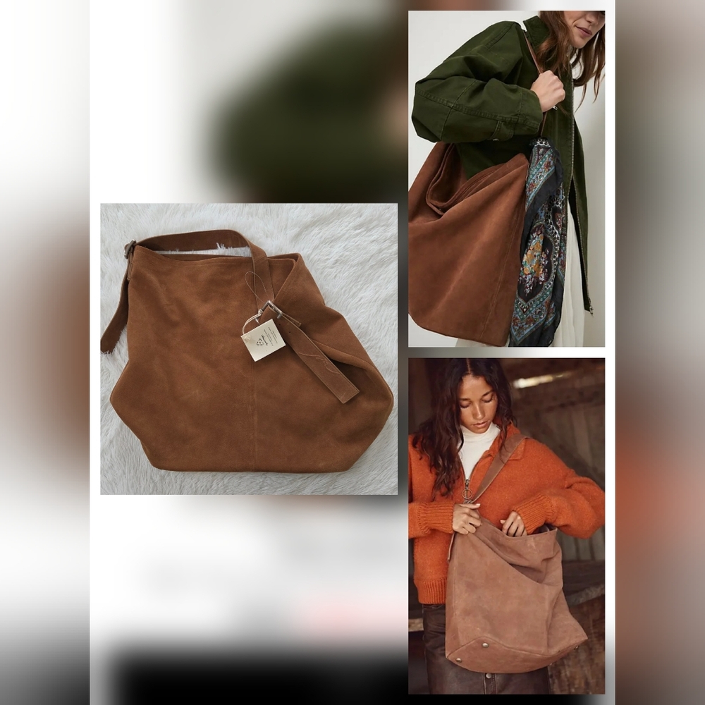 Free People We The Free Honor Oversized Tote Saddle